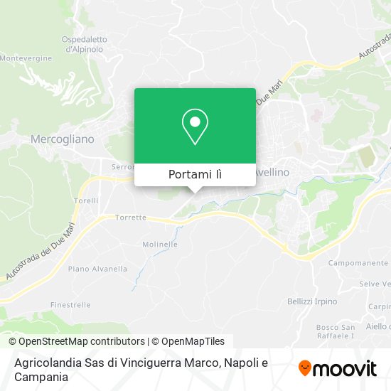 Mappa Agricolandia Sas di Vinciguerra Marco