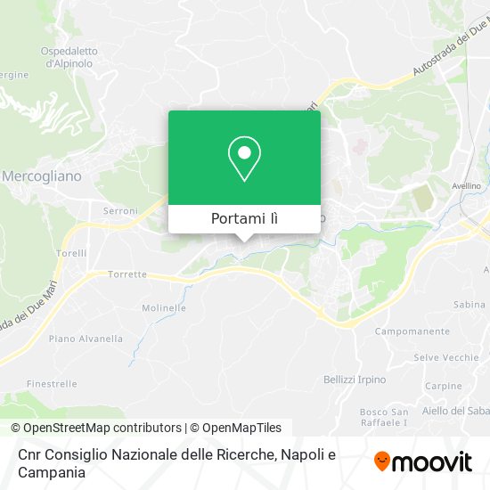 Mappa Cnr Consiglio Nazionale delle Ricerche
