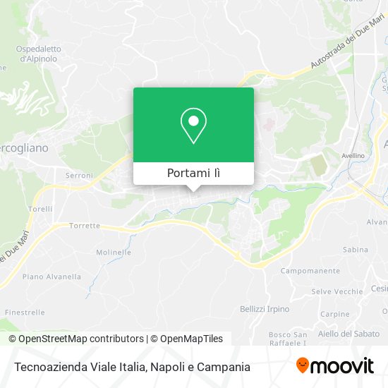 Mappa Tecnoazienda Viale Italia