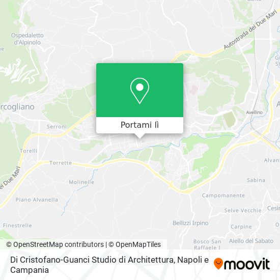 Mappa Di Cristofano-Guanci Studio di Architettura