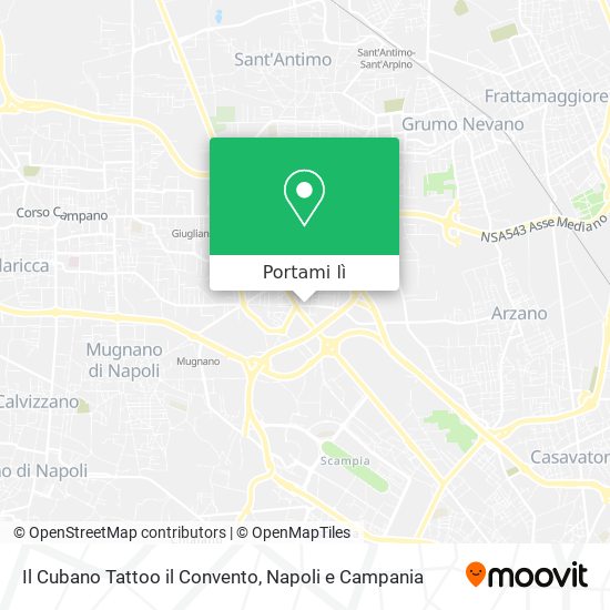 Mappa Il Cubano Tattoo il Convento