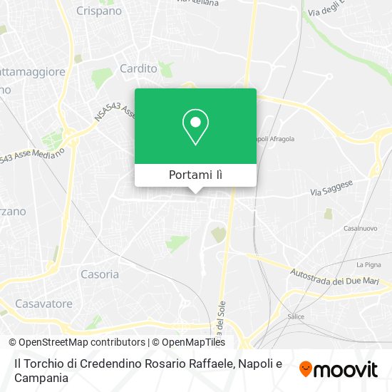 Mappa Il Torchio di Credendino Rosario Raffaele