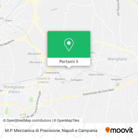 Mappa M.P. Meccanica di Precisione
