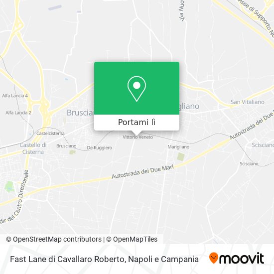 Mappa Fast Lane di Cavallaro Roberto