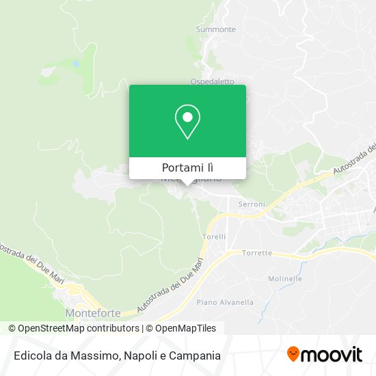 Mappa Edicola da Massimo