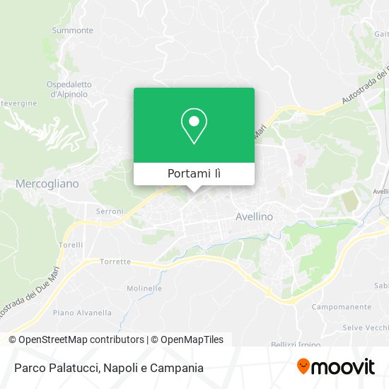 Mappa Parco Palatucci