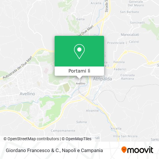 Mappa Giordano Francesco & C.