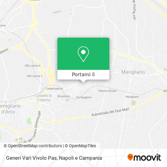 Mappa Generi Vari Vivolo Pas