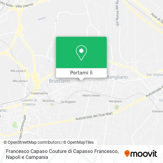 Mappa Francesco Capaso Couture di Capasso Francesco