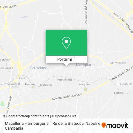 Mappa Macelleria Hamburgeria il Re della Bistecca