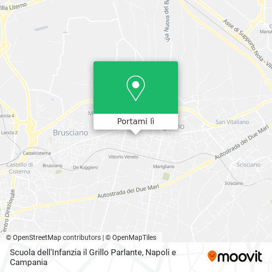 Mappa Scuola dell'Infanzia il Grillo Parlante