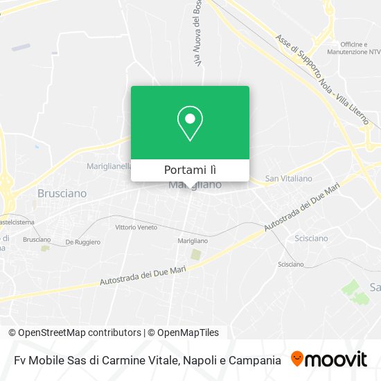 Mappa Fv Mobile Sas di Carmine Vitale