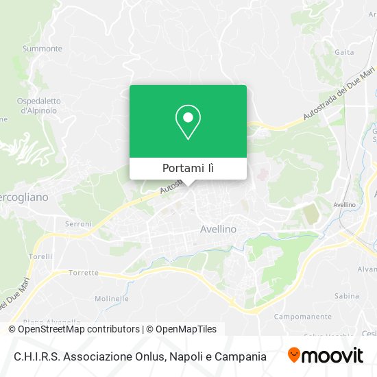 Mappa C.H.I.R.S. Associazione Onlus