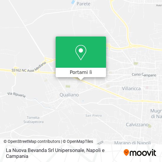 Mappa La Nuova Bevanda Srl Unipersonale