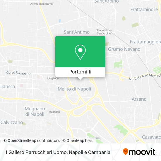 Mappa I Galiero Parrucchieri Uomo