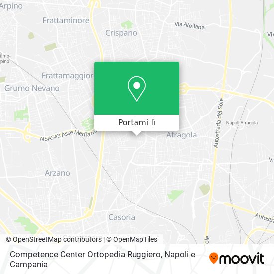 Mappa Competence Center Ortopedia Ruggiero