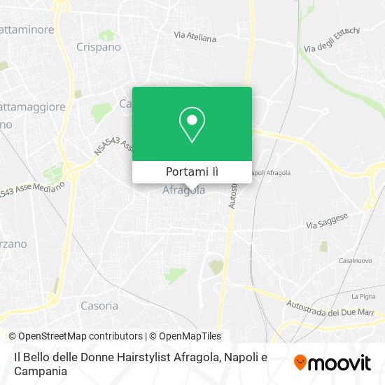Mappa Il Bello delle Donne Hairstylist Afragola