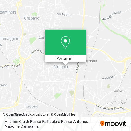 Mappa Allumin Cia di Russo Raffaele e Russo Antonio