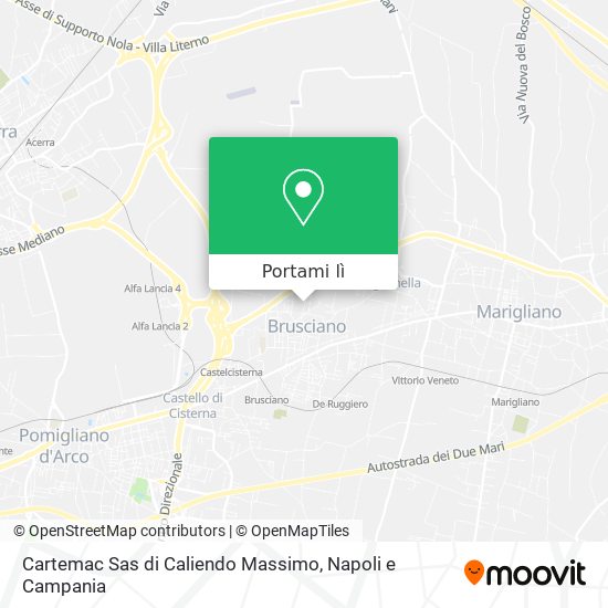 Mappa Cartemac Sas di Caliendo Massimo