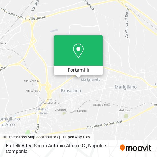 Mappa Fratelli Altea Snc di Antonio Altea e C.