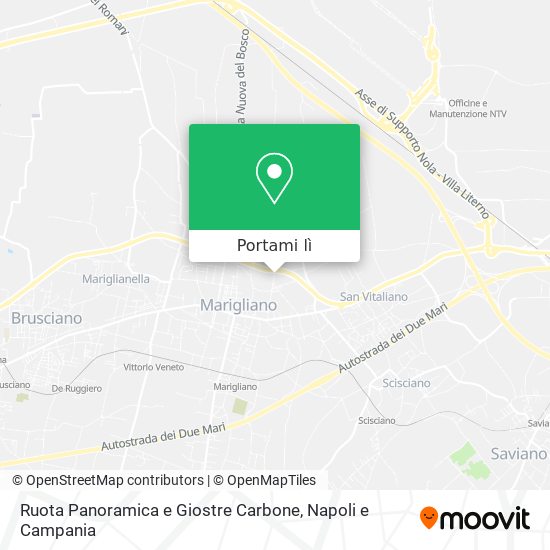 Mappa Ruota Panoramica e Giostre Carbone
