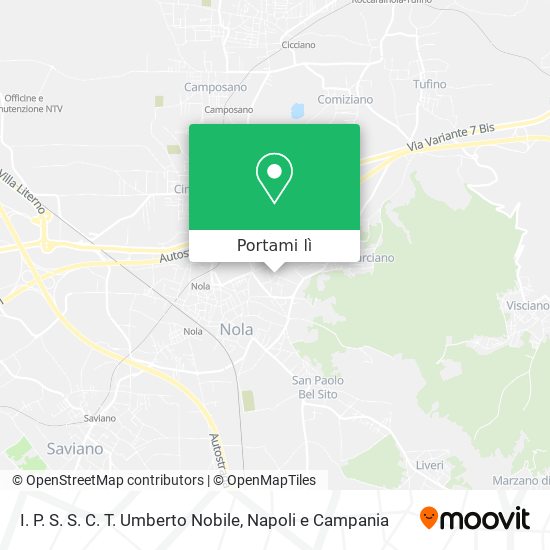 Mappa I. P. S. S. C. T. Umberto Nobile