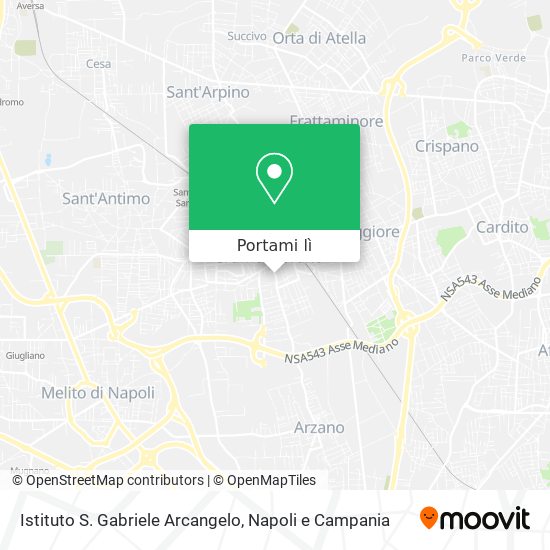 Mappa Istituto S. Gabriele Arcangelo