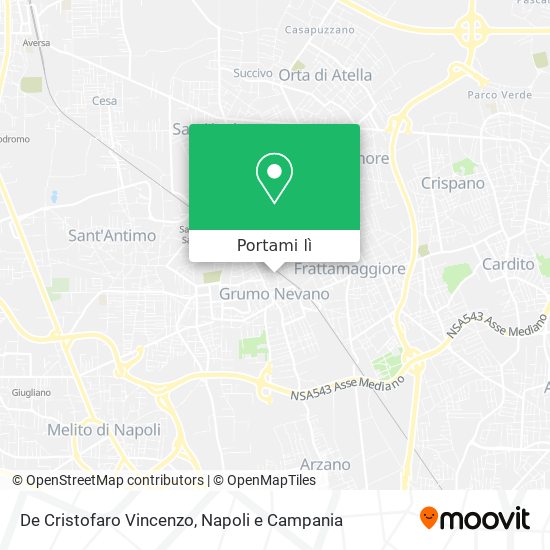 Mappa De Cristofaro Vincenzo