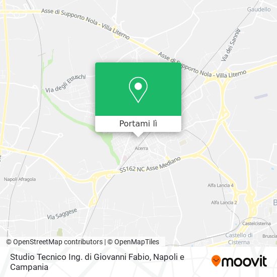 Mappa Studio Tecnico Ing. di Giovanni Fabio