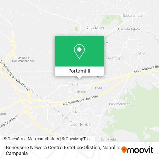 Mappa Benessere Newera Centro Estetico-Olistico