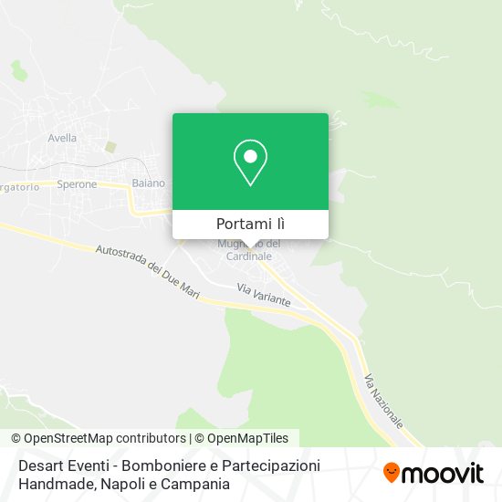 Mappa Desart Eventi - Bomboniere e Partecipazioni Handmade