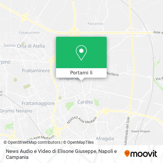 Mappa News Audio e Video di Elisone Giuseppe