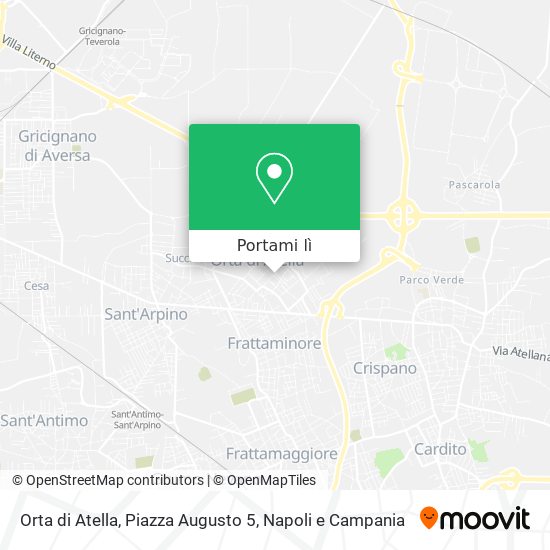 Mappa Orta di Atella, Piazza Augusto 5