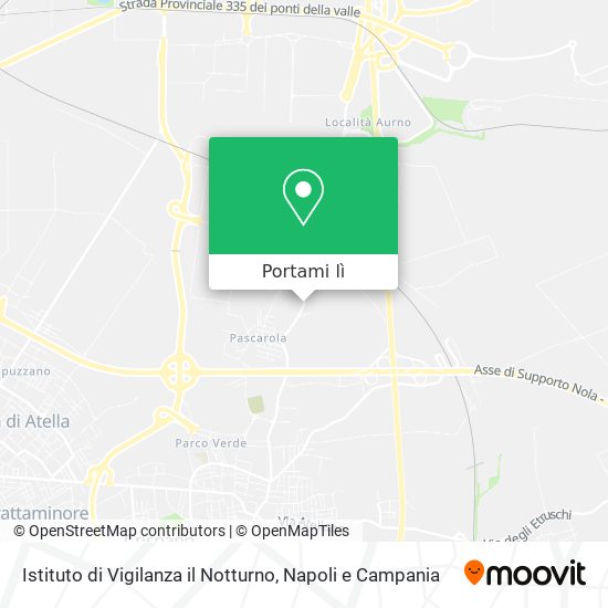 Mappa Istituto di Vigilanza il Notturno