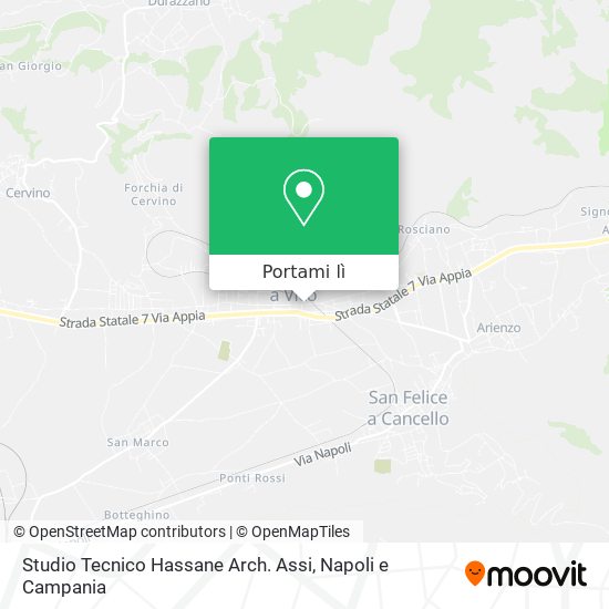 Mappa Studio Tecnico Hassane Arch. Assi