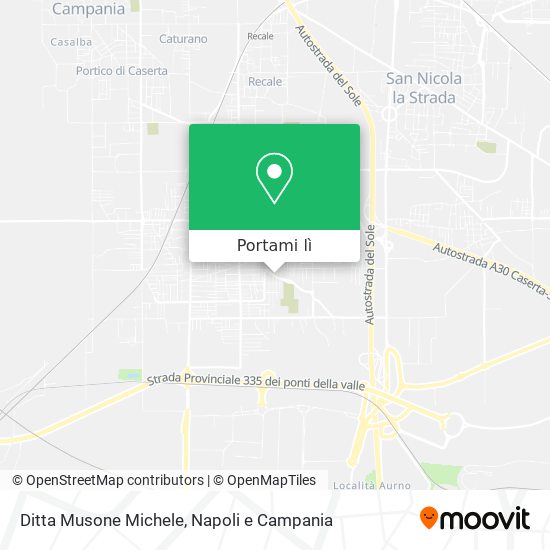 Mappa Ditta Musone Michele