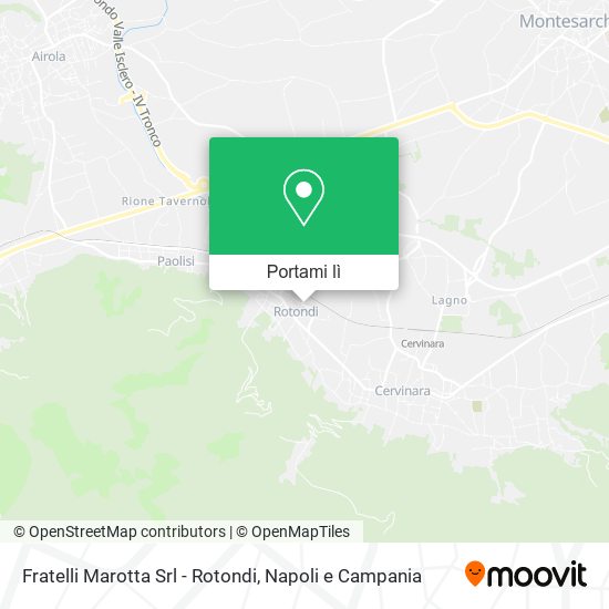 Mappa Fratelli Marotta Srl - Rotondi