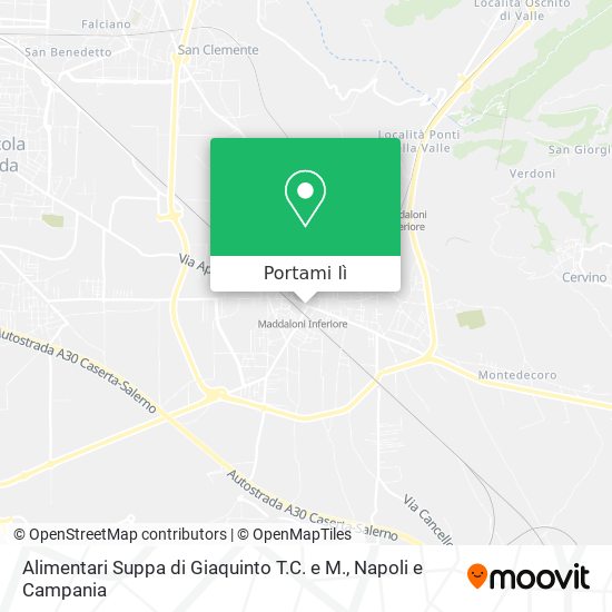 Mappa Alimentari Suppa di Giaquinto T.C. e M.