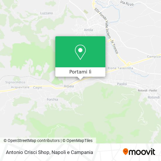 Mappa Antonio Crisci Shop