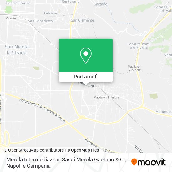 Mappa Merola Intermediazioni Sasdi Merola Gaetano & C.