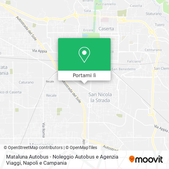 Mappa Mataluna Autobus - Noleggio Autobus e Agenzia Viaggi