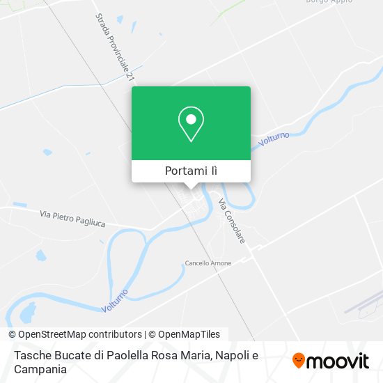 Mappa Tasche Bucate di Paolella Rosa Maria