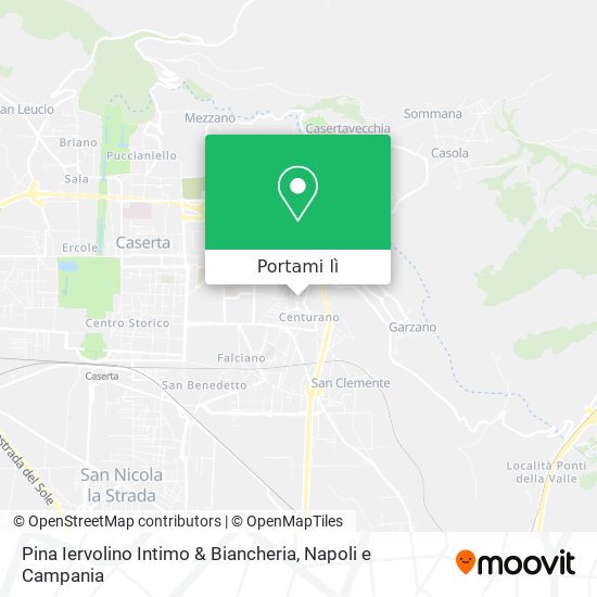 Mappa Pina Iervolino Intimo & Biancheria