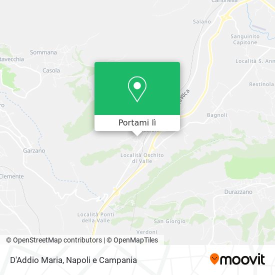 Mappa D'Addio Maria