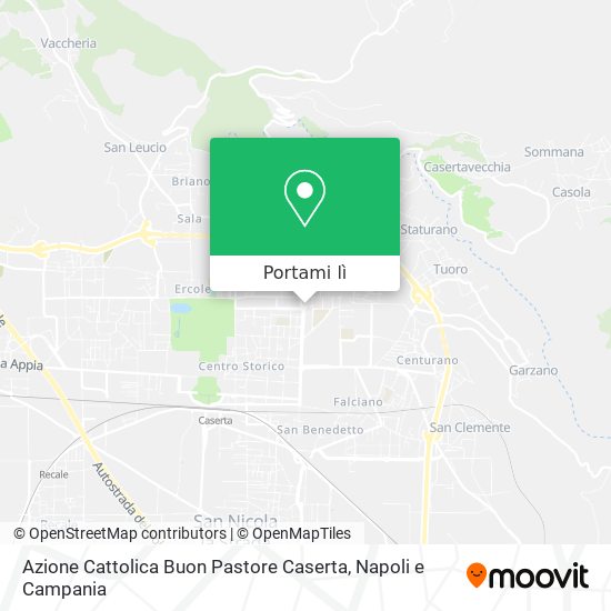 Mappa Azione Cattolica Buon Pastore Caserta