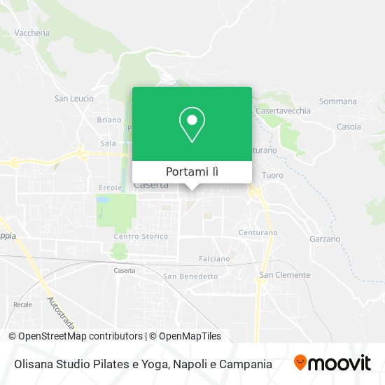Mappa Olisana Studio Pilates e Yoga
