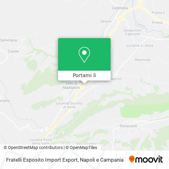 Mappa Fratelli Esposito Import Export