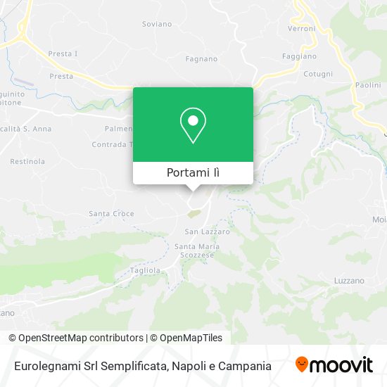Mappa Eurolegnami Srl Semplificata