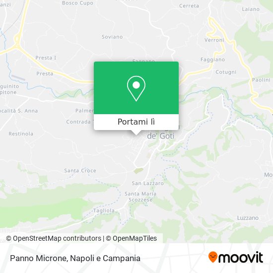 Mappa Panno Microne