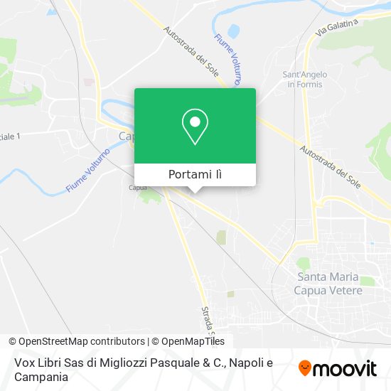 Mappa Vox Libri Sas di Migliozzi Pasquale & C.